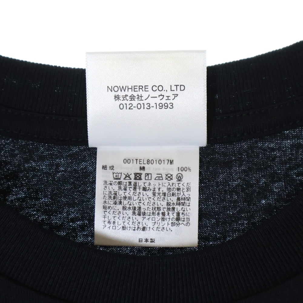 A BATHING APE(アベイシングエイプ) COLOR CAMO BY BATHING APE TEE クルーネック半袖Tシャツカットソー ブラック/レッド 001TEL801017M