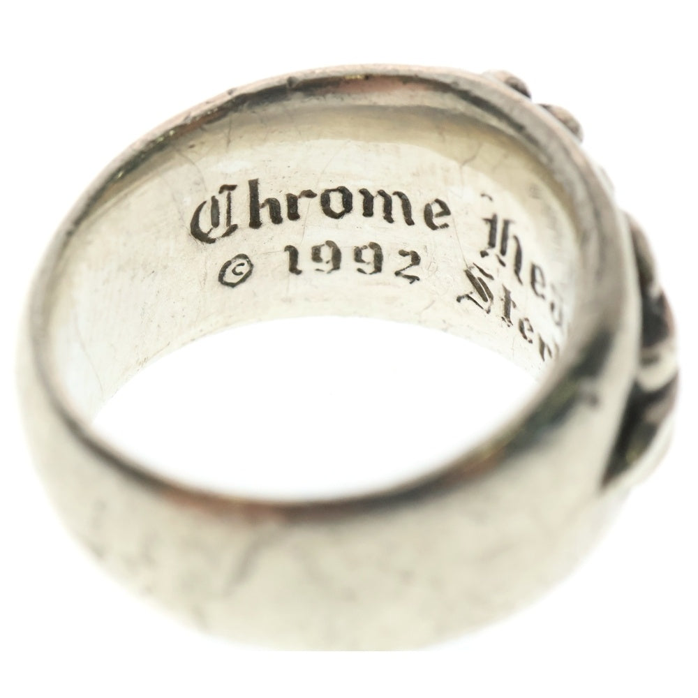 CHROME HEARTS(クロムハーツ) FLRL CRS フローラルクロス リング シルバー BCA346