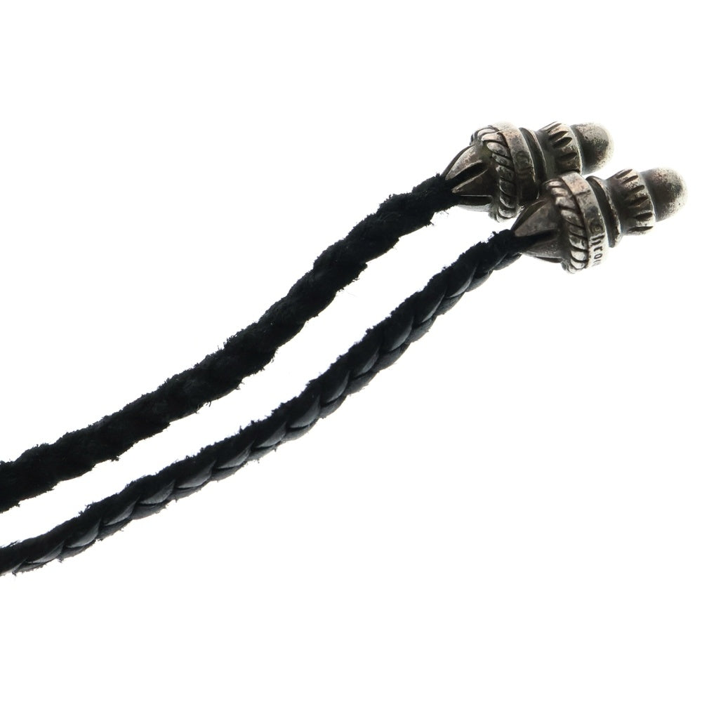 CHROME HEARTS(クロムハーツ) CH CRS SMLスモールCHクロス BC ボロチップブレイド ネックレス シルバー BCA220