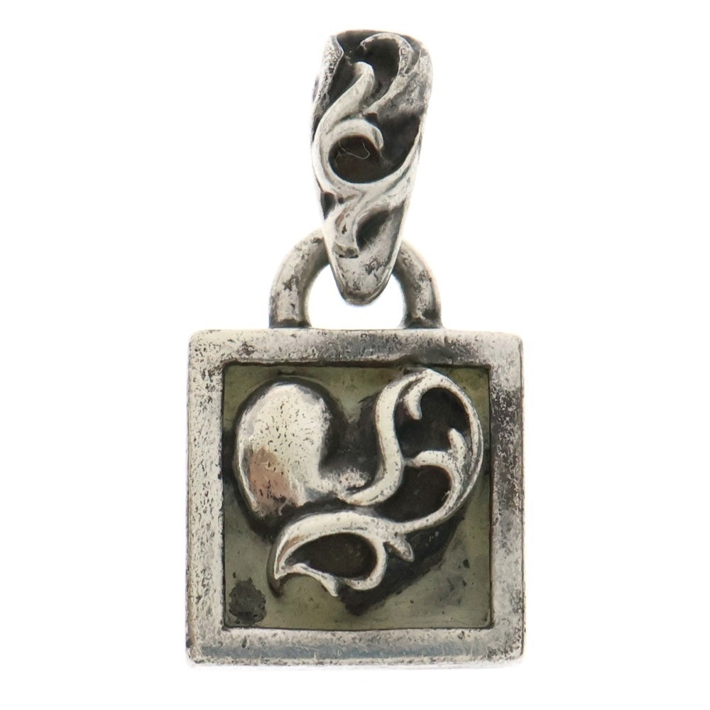 CHROME HEARTS(クロムハーツ) FRAMED HEART フレームドハート チャーム ペンダントトップ シルバー BCA273