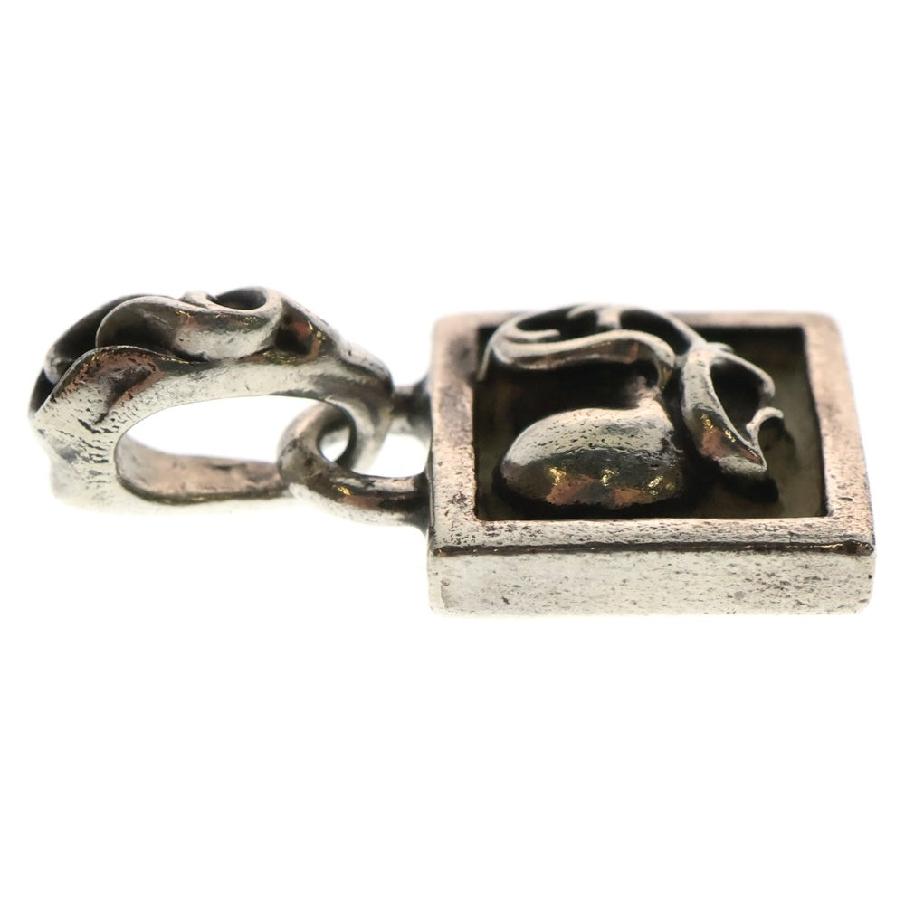 CHROME HEARTS(クロムハーツ) FRAMED HEART フレームドハート チャーム ペンダントトップ シルバー BCA273