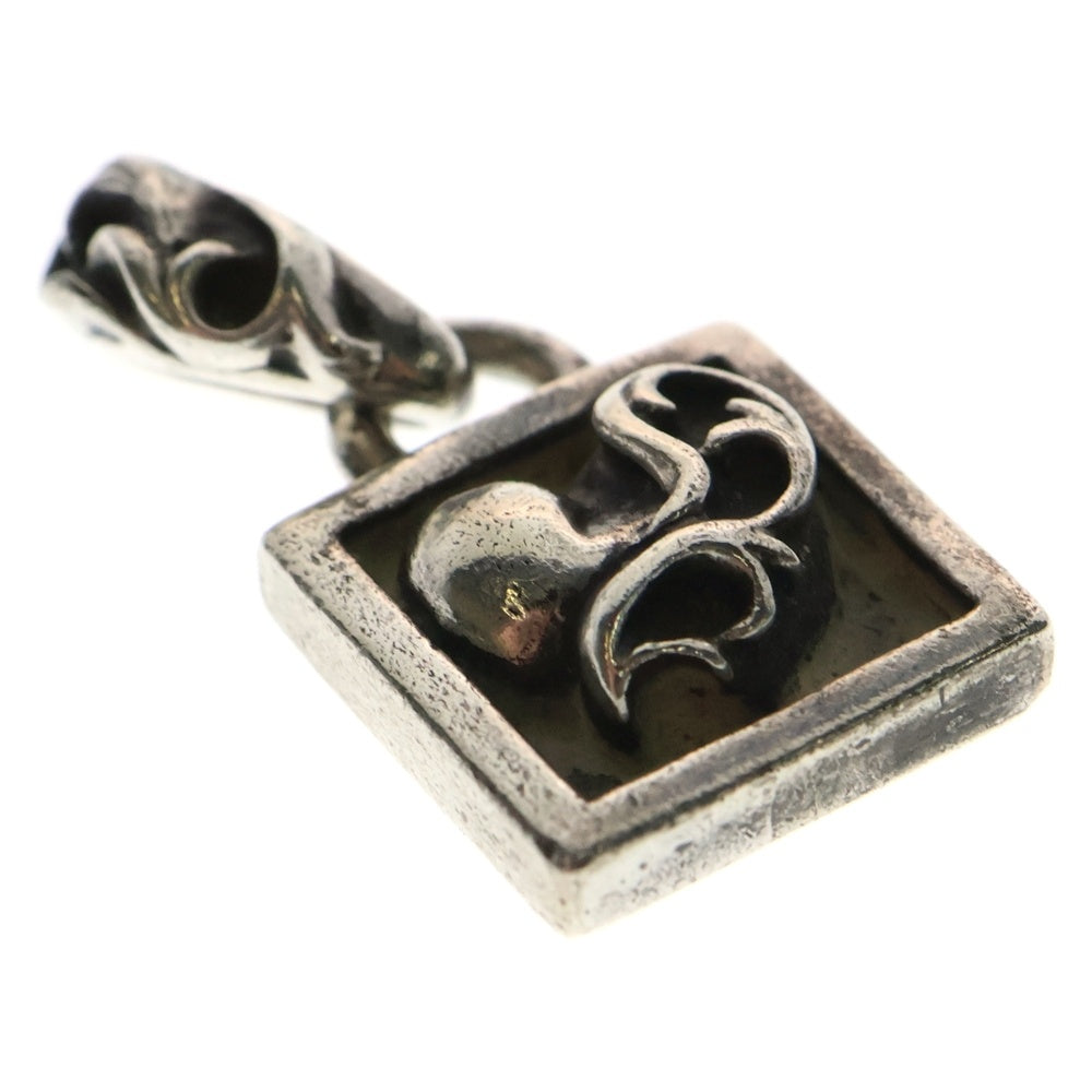 CHROME HEARTS(クロムハーツ) FRAMED HEART フレームドハート チャーム ペンダントトップ シルバー BCA273