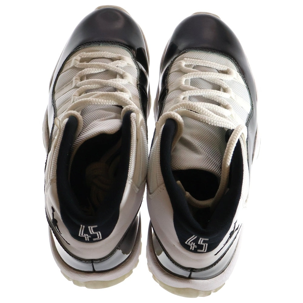 NIKE(ナイキ) Air Jordan 11 Retro Concord 2018 エアジョーダン11 レトロ コンコルド ハイカットスニーカー US8.5/26.5cm ブラック/ホワイト 378037-100