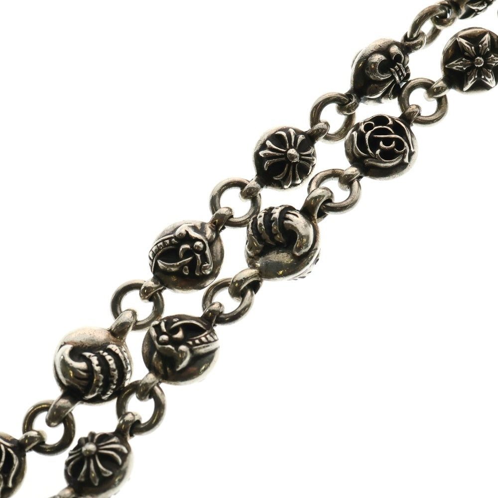 CHROME HEARTS(クロムハーツ) 1MULTIBALL LONG-T 2クリップロング#1マルチボール ウォレットチェーン シルバー