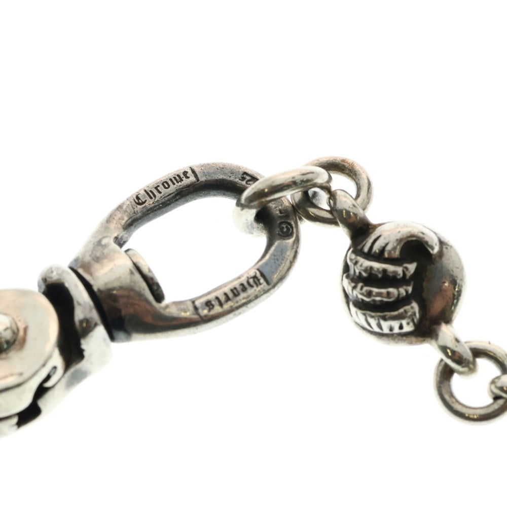 CHROME HEARTS(クロムハーツ) 1MULTIBALL LONG-T 2クリップロング#1マルチボール ウォレットチェーン シルバー