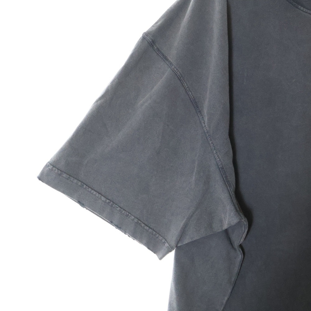VETEMENTS(ヴェトモン) 23SS MY NAME IS VETEMENTS FADED TEE 両面プリント クルーネック半袖Tシャツカットソー グレー UE63TR640B