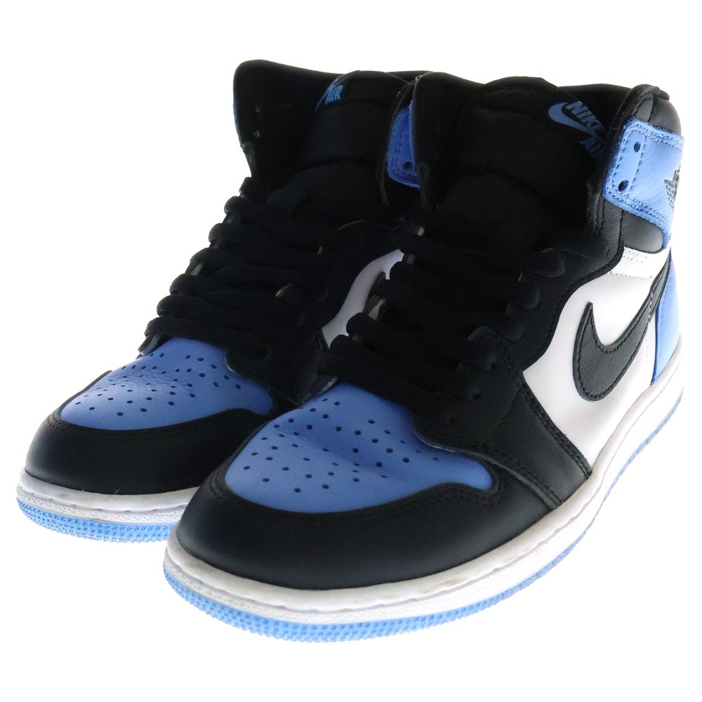 NIKE(ナイキ) AIR JORDAN 1 RETRO HI OG UNIVERSITY BLUE エアジョーダン1ハイOG ユニバーシティブルー ハイカットスニーカー ブルー/ホワイト US8/26cm DZ5485-400