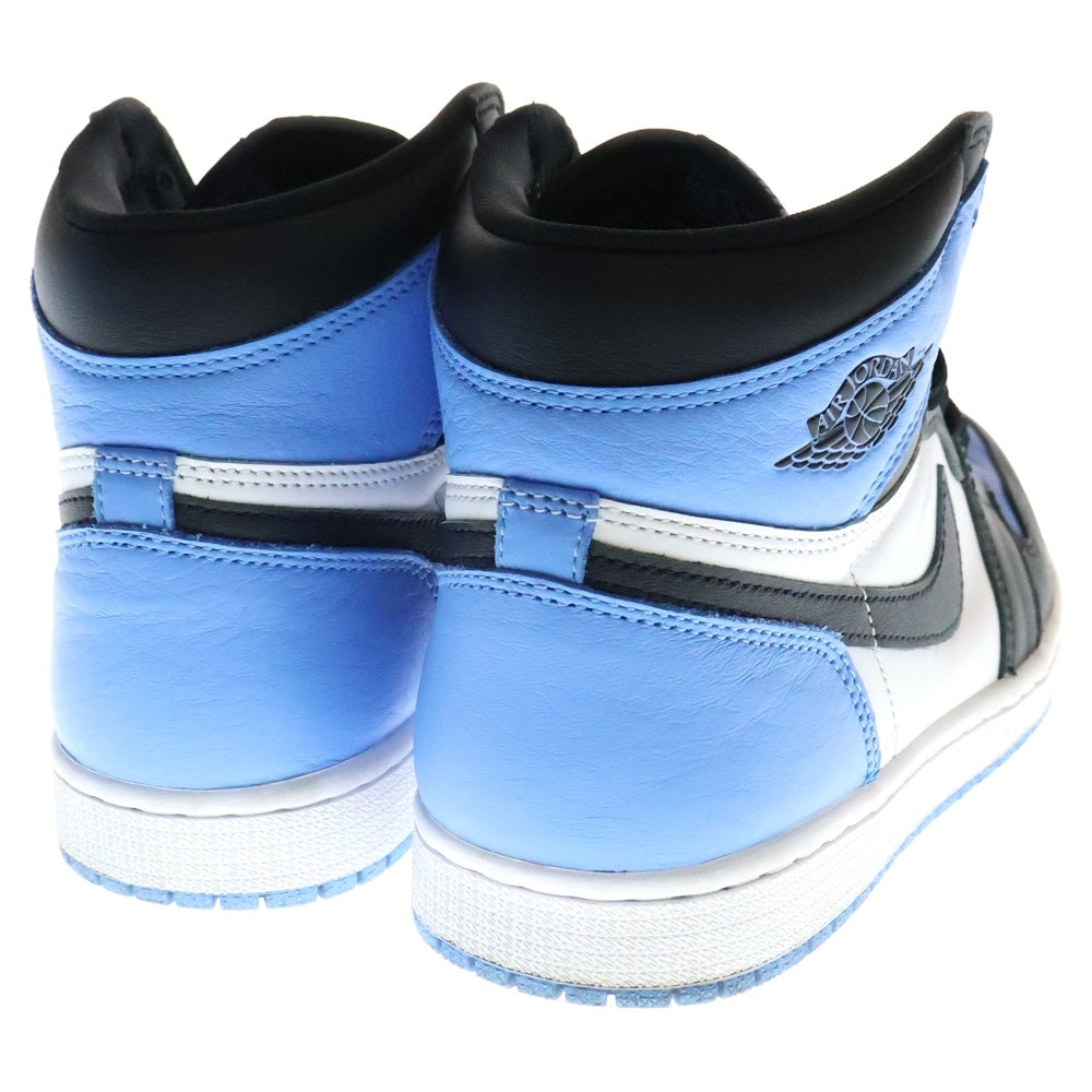 NIKE(ナイキ) AIR JORDAN 1 RETRO HI OG UNIVERSITY BLUE エアジョーダン1ハイOG ユニバーシティブルー ハイカットスニーカー ブルー/ホワイト US8/26cm DZ5485-400