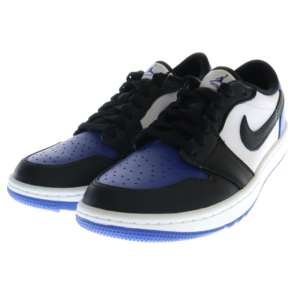 NIKE(ナイキ) AIR JORDAN 1 LOW GOLF ROYAL TOE エアジョーダン1 ロー ゴルフ ロイヤルトゥ ローカットスニーカー ブルー/ブラック/ホワイト US7.5/25.5cm DD9315-102
