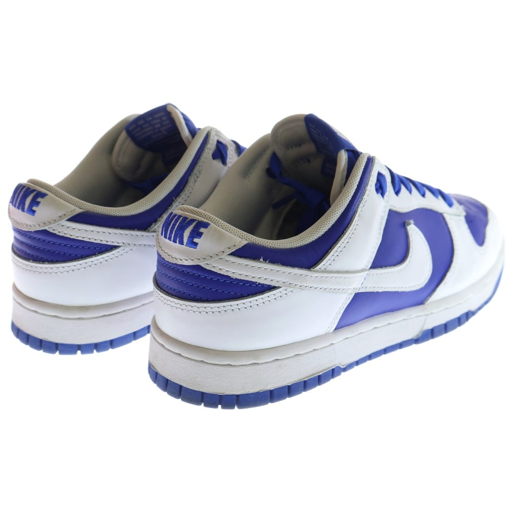 NIKE(ナイキ) DUNK LOW RETRO RECER BLUE ダンク ロー レーザーブルー ローカットスニーカー ホワイト/ブルー US7.5/25.5cm DD1391-401