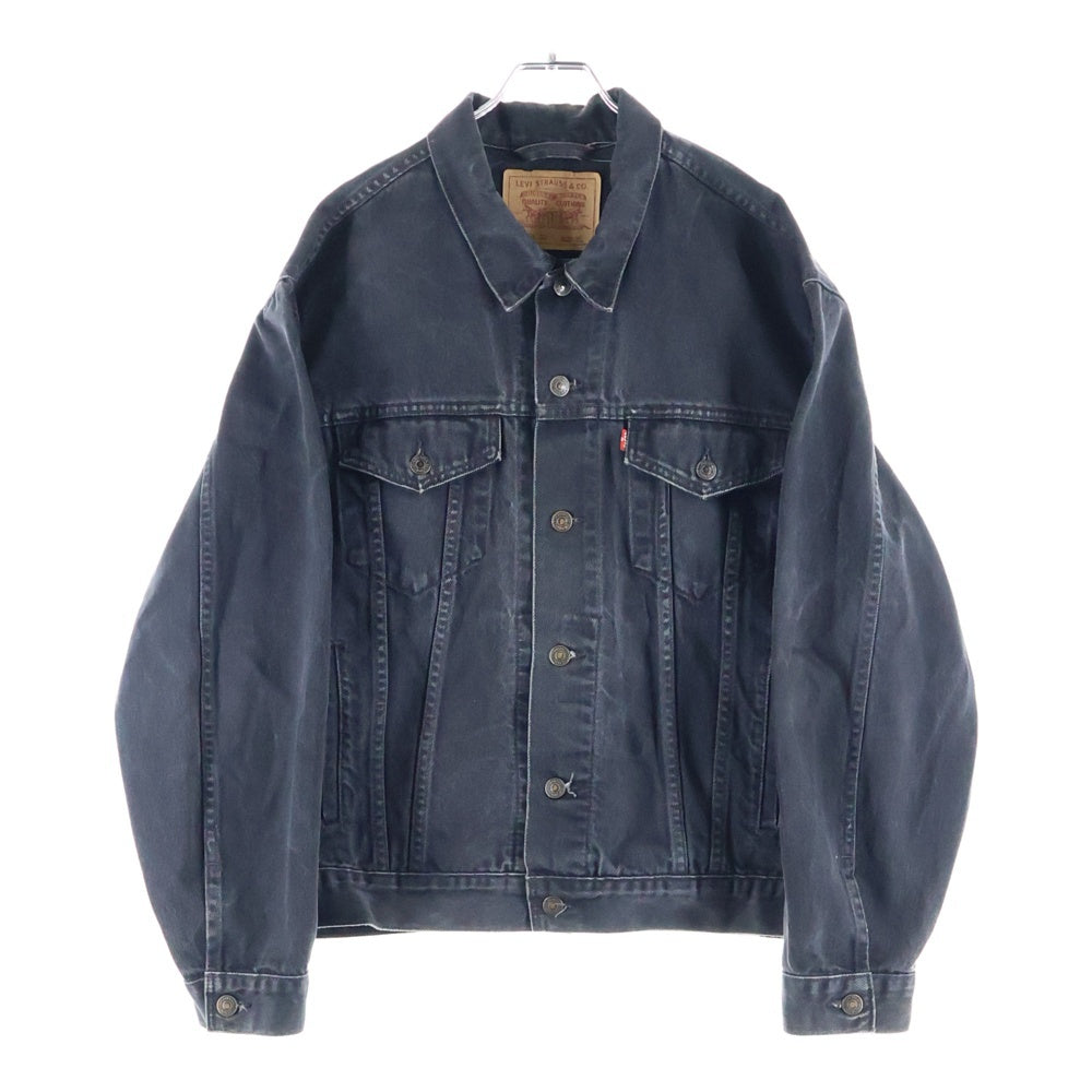 Levi's(リーバイス) 90S 70503-02 EURO Black Denim Jacket ブラックデニム トラッカージャケット ブラック