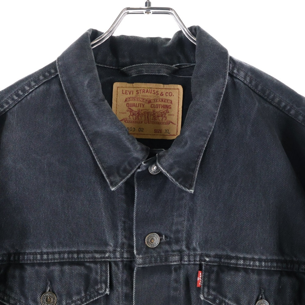 Levi's(リーバイス) 90S 70503-02 EURO Black Denim Jacket ブラックデニム トラッカージャケット ブラック