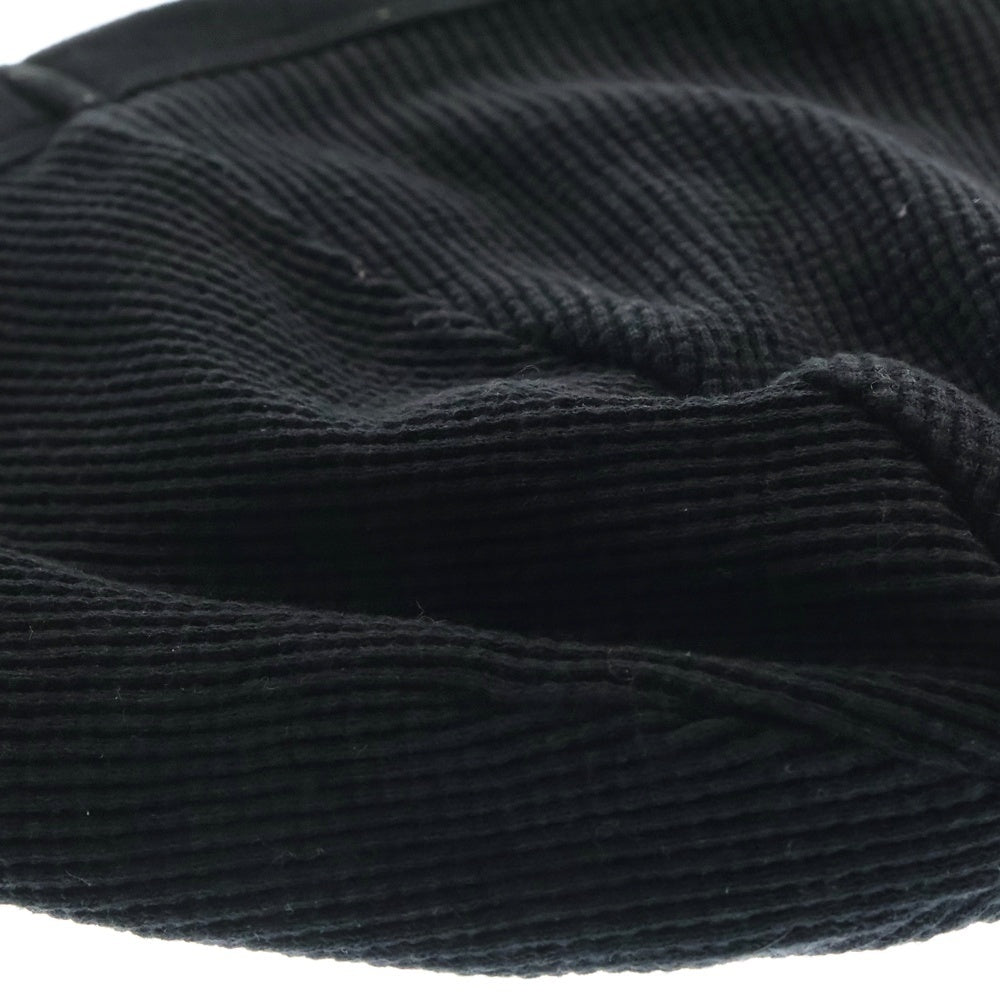 CHROME HEARTS(クロムハーツ) THERMAL BEANIE CH ホースシュー刺繍 サーマルニットビーニー ニットキャップ 帽子 ブラック