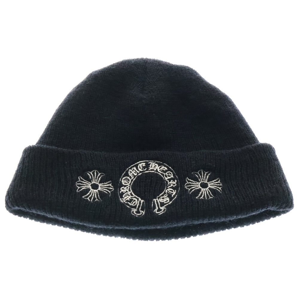 CHROME HEARTS(クロムハーツ) WOOL WATCH CAP CHプラスホースシューニットキャップ ビーニー帽子