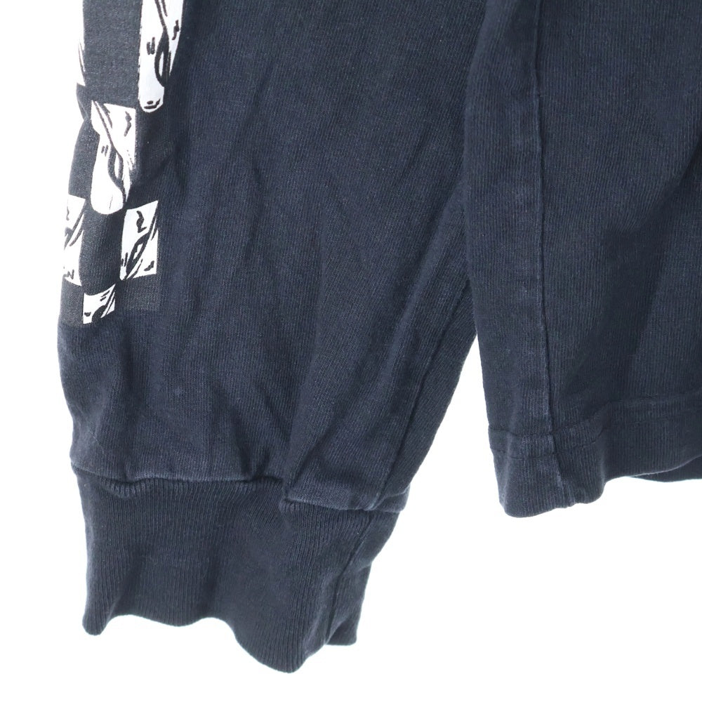 CHROME HEARTS(クロムハーツ) ×MATTY BOY PPO PRETENSE LS Tee×マッティーボーイ プリテンス バックプリント クルーネック長袖Tシャツカットソー ブラック