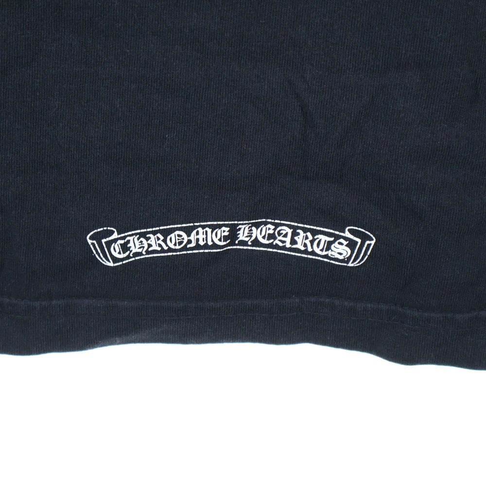 CHROME HEARTS(クロムハーツ) ×MATTY BOY PPO PRETENSE LS Tee×マッティーボーイ プリテンス バックプリント クルーネック長袖Tシャツカットソー ブラック