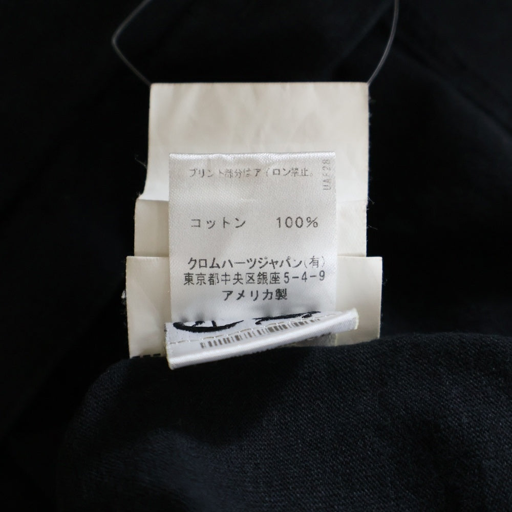 CHROME HEARTS(クロムハーツ) ×MATTY BOY PPO PRETENSE LS Tee×マッティーボーイ プリテンス バックプリント クルーネック長袖Tシャツカットソー ブラック