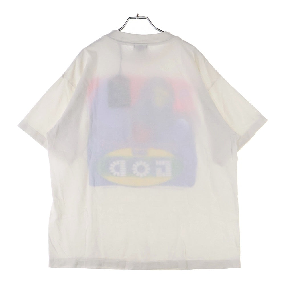 SAINT MICHAEL(セントマイケル) ×A BATHING APE BAPE GOD SS TEE アベイシングエイプ ゴッド クルーネック半袖Tシャツカットソー ホワイト SM-HR1-0000-C35