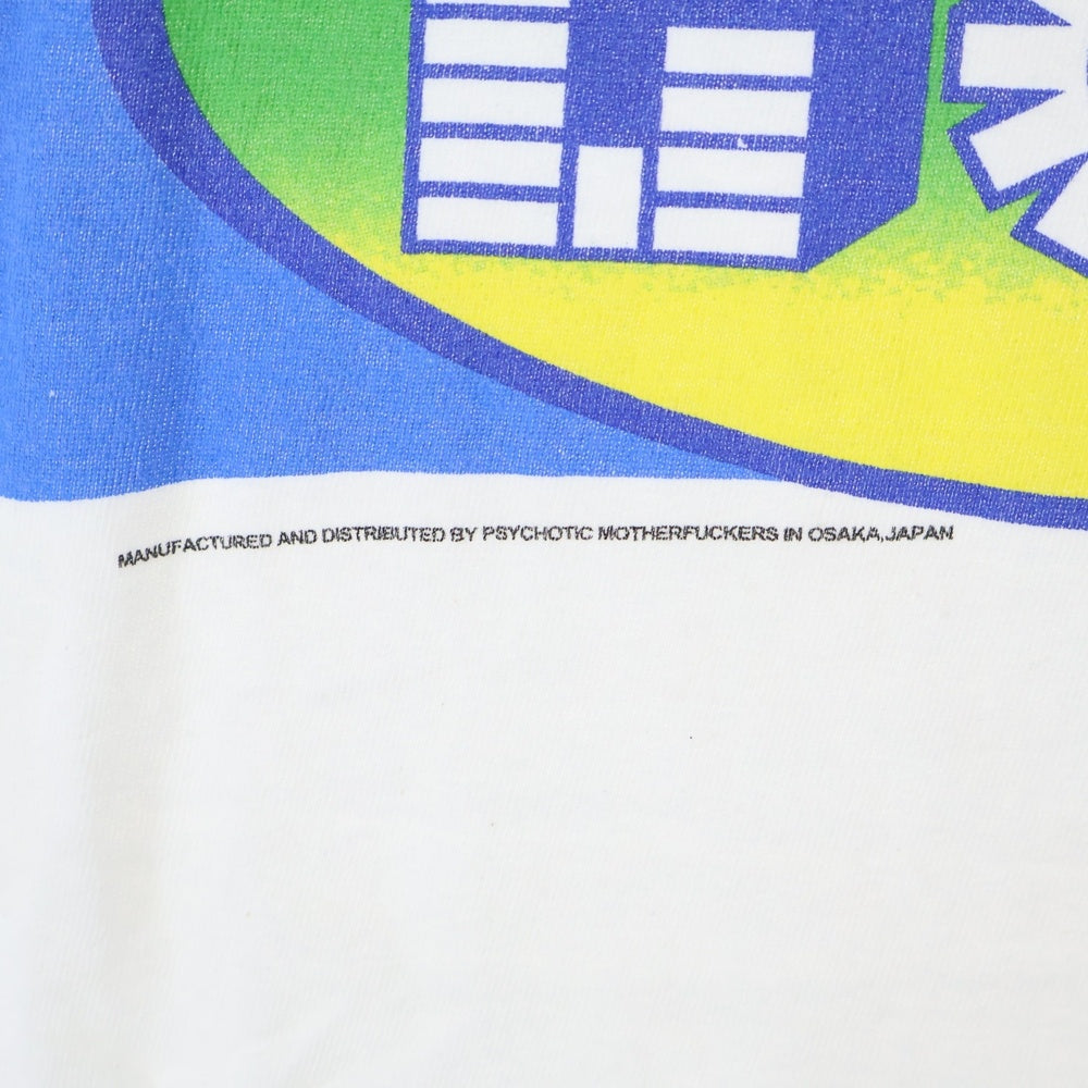SAINT MICHAEL(セントマイケル) ×A BATHING APE BAPE GOD SS TEE アベイシングエイプ ゴッド クルーネック半袖Tシャツカットソー ホワイト SM-HR1-0000-C35