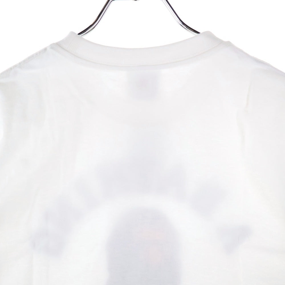 A BATHING APE(アベイシングエイプ) COLLEGE TEE カレッジ フロントプリント クルーネックTシャツカットソー ホワイト 001TEE801001M