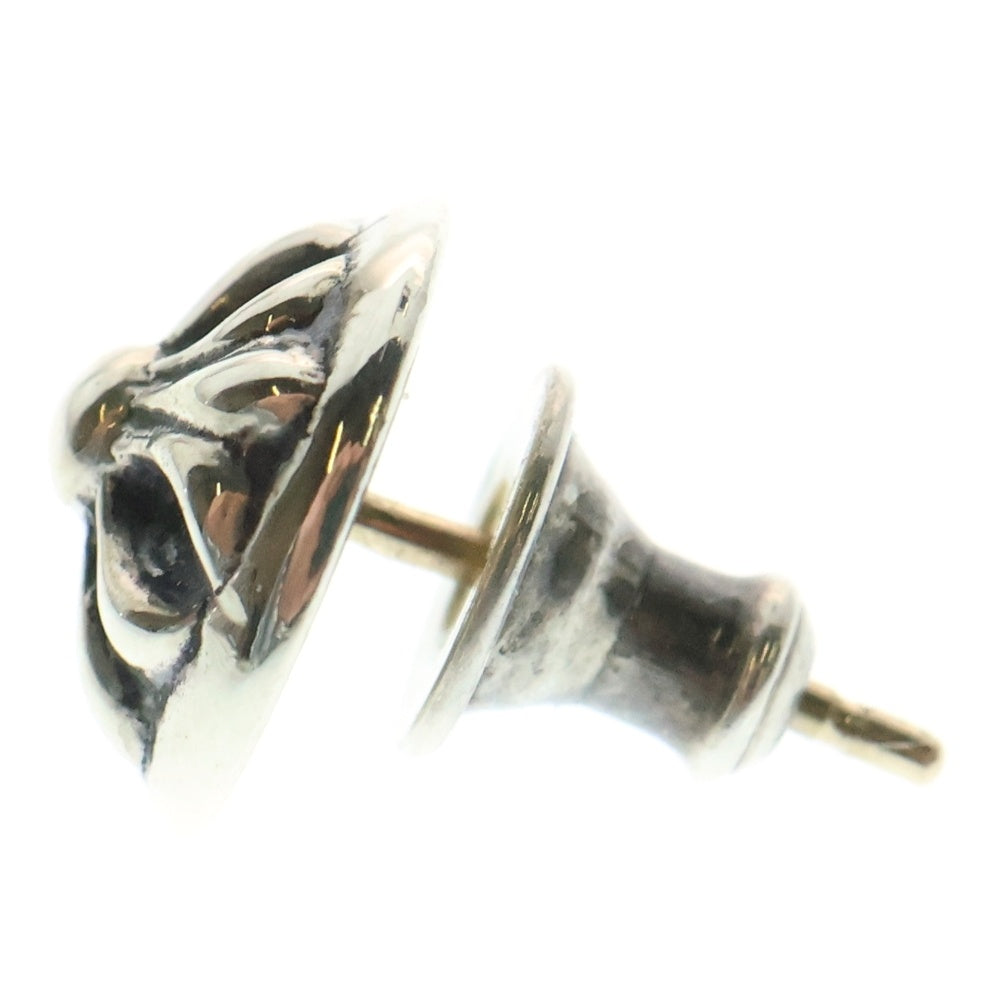 CHROME HEARTS(クロムハーツ) STUD CRSBLL クロスボールスタッドピアス シルバー BCA110