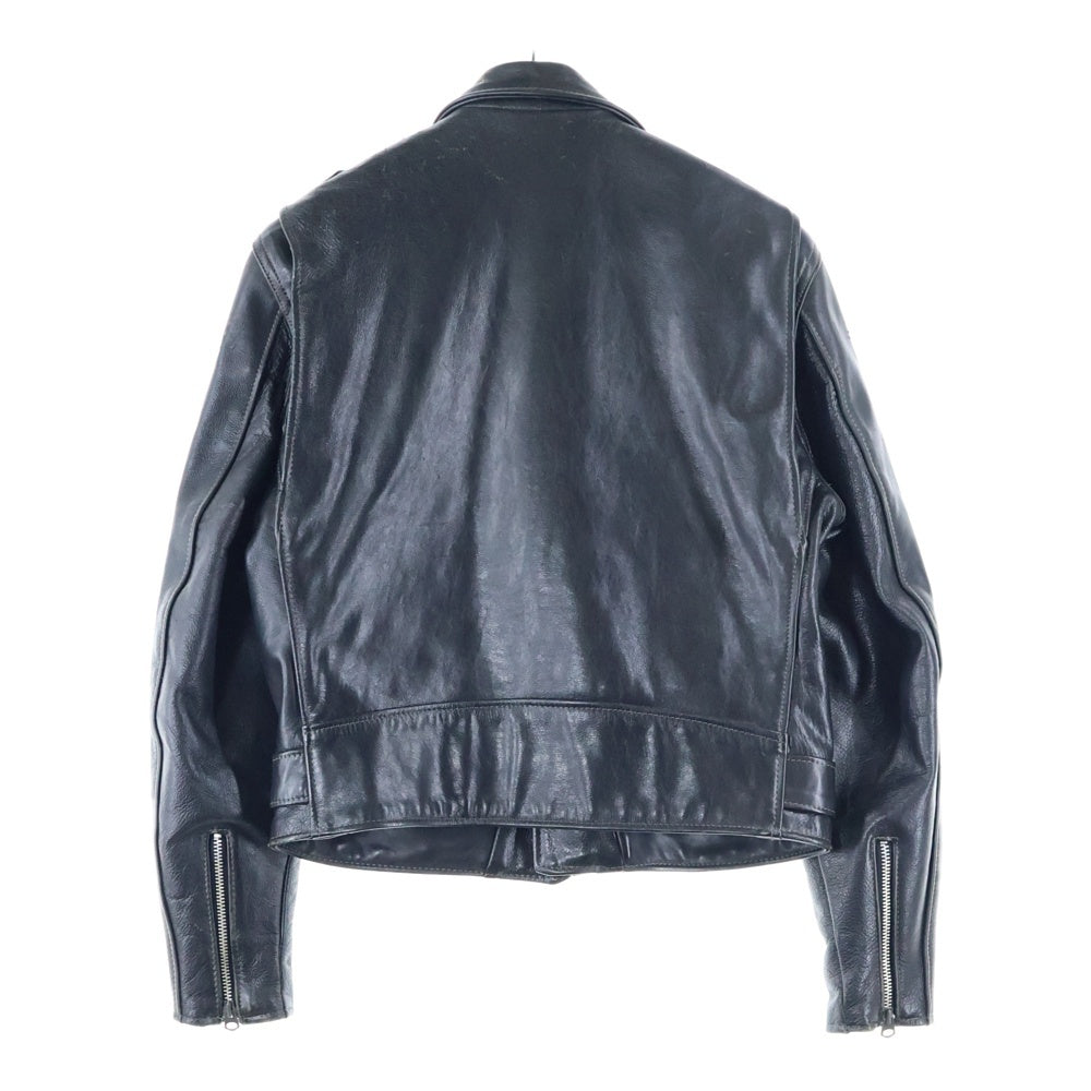 SCHOTT(ショット) NYLON別注 ワンスターダブルライダース ジャケット ブラック 613XN