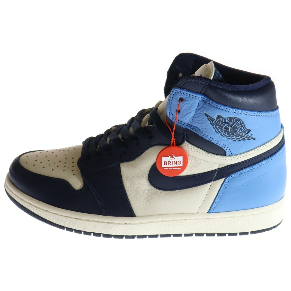 NIKE(ナイキ) AIR JORDAN1 RETRO HIGH OG OBSIDIAN UNIVERSITY BLUE  