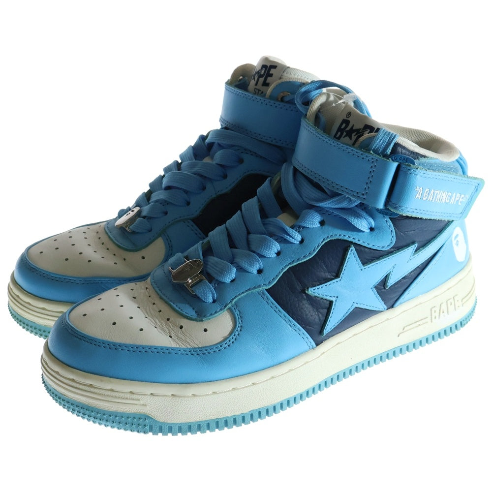 A BATHING APE(アベイシングエイプ) BAPE STA ベイプスター ハイカットスニーカー レディース US7/25cm OZXSHM19101010