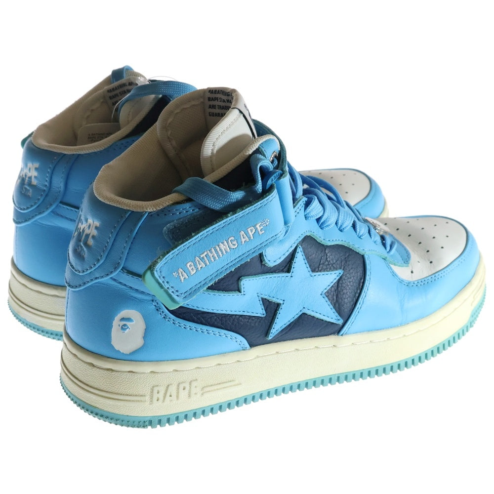 A BATHING APE(アベイシングエイプ) BAPE STA ベイプスター ハイカットスニーカー レディース US7/25cm OZXSHM19101010