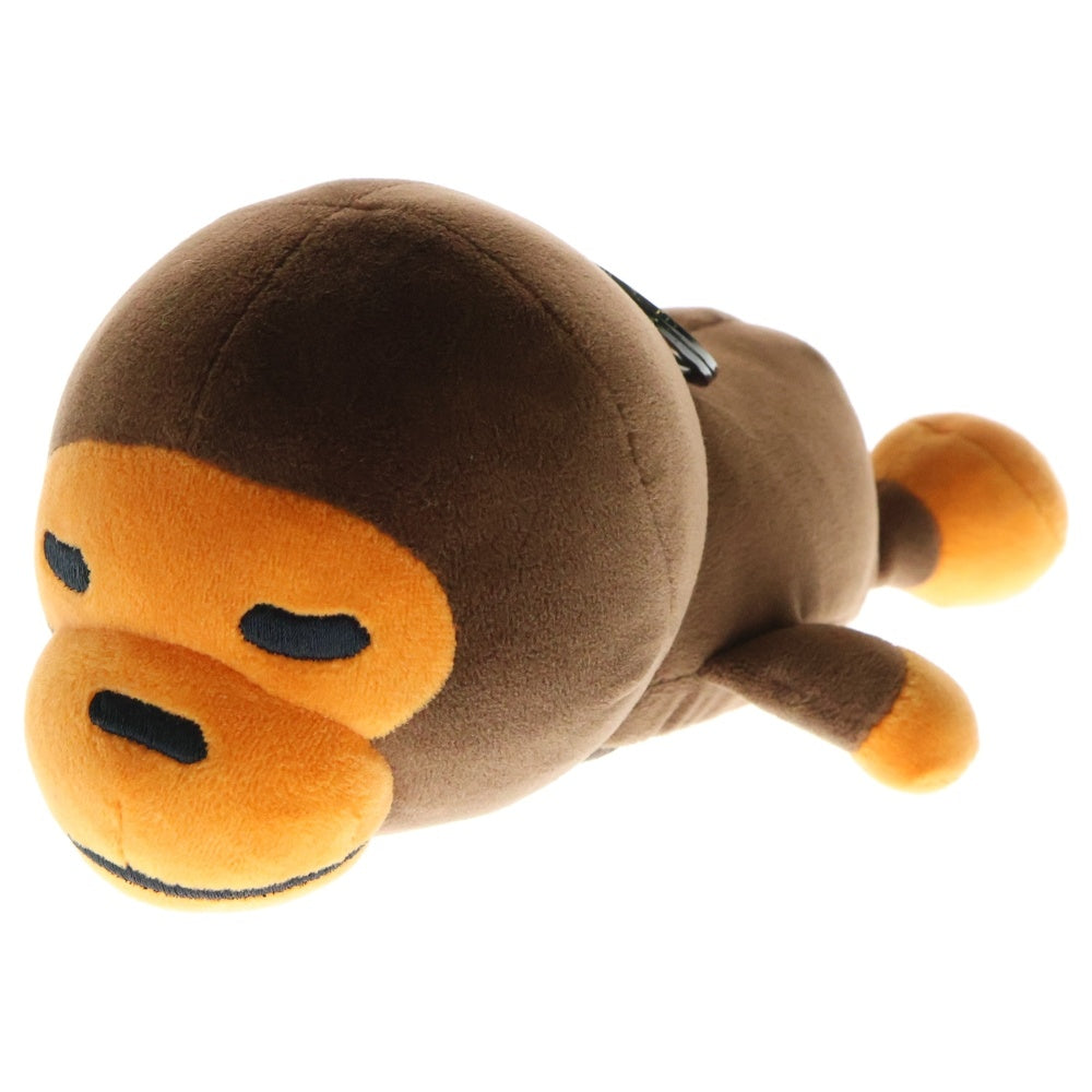 A BATHING APE(アベイシングエイプ) BABY MILO PLUSH DOLL ベイビーミロプラッシュドール カードケースキーチャーム ブラウン 0MXAC0482815B