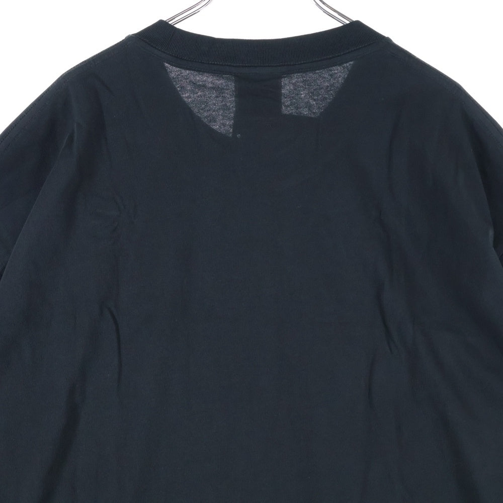 A BATHING APE(アベイシングエイプ) MAP CAMO BY BATHING APE RELAXED FIT TEE マップカモ リラックスフィット クルーネック半袖Tシャツカットソー ブラック 001TEL301342M