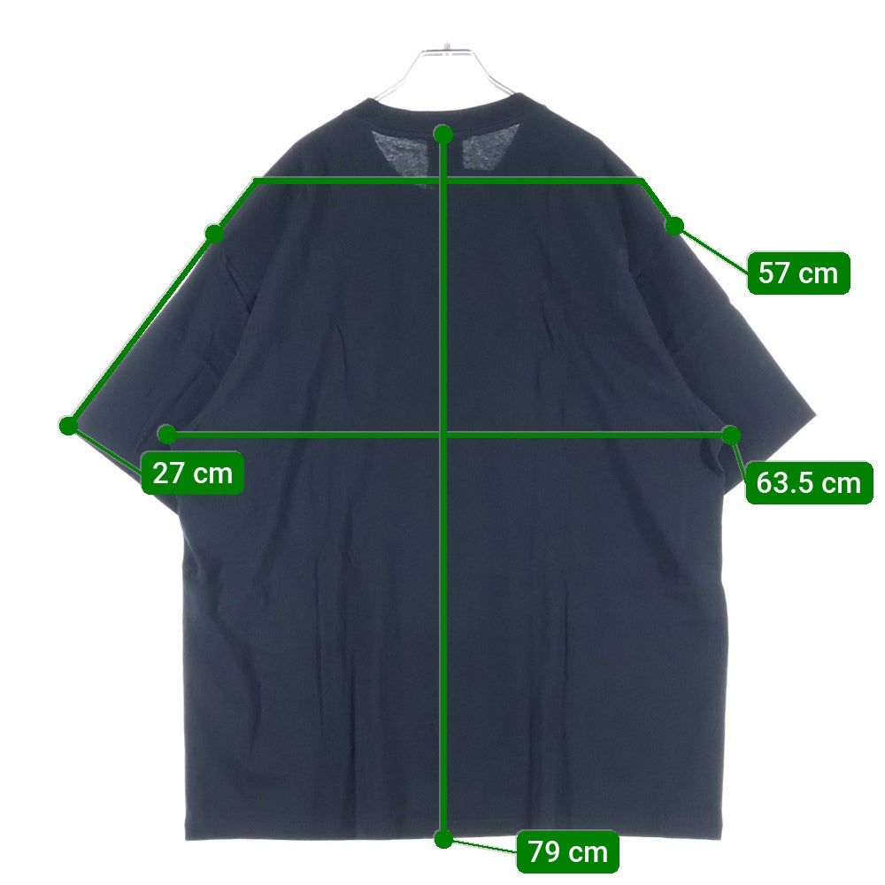 A BATHING APE(アベイシングエイプ) MAP CAMO BY BATHING APE RELAXED FIT TEE マップカモ リラックスフィット クルーネック半袖Tシャツカットソー ブラック 001TEL301342M