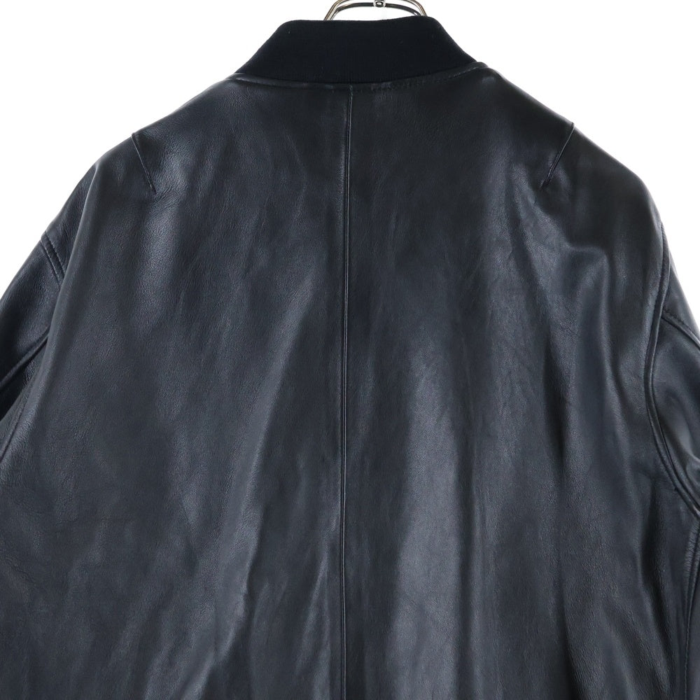AVIREX(アヴィレックス) LEATHER TYPE MA-1 ラムレザーMA-1 フライトジャケット ブラック 783-2250021