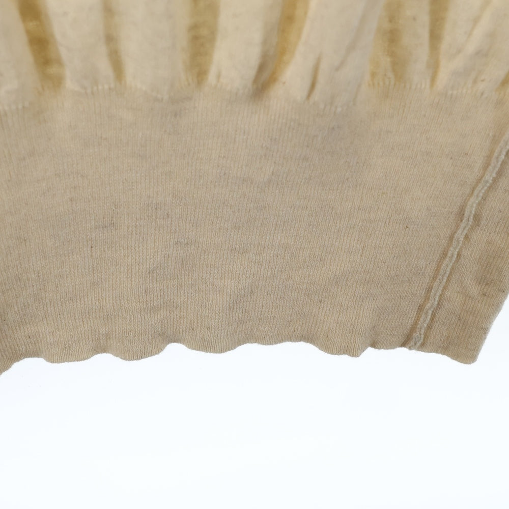 Vivienne Westwood Red Label(ヴィヴィアンウエストウッドレッドレーベル) ロゴ刺繍 ハートパッチノースリーブワンピース レディース ベージュ