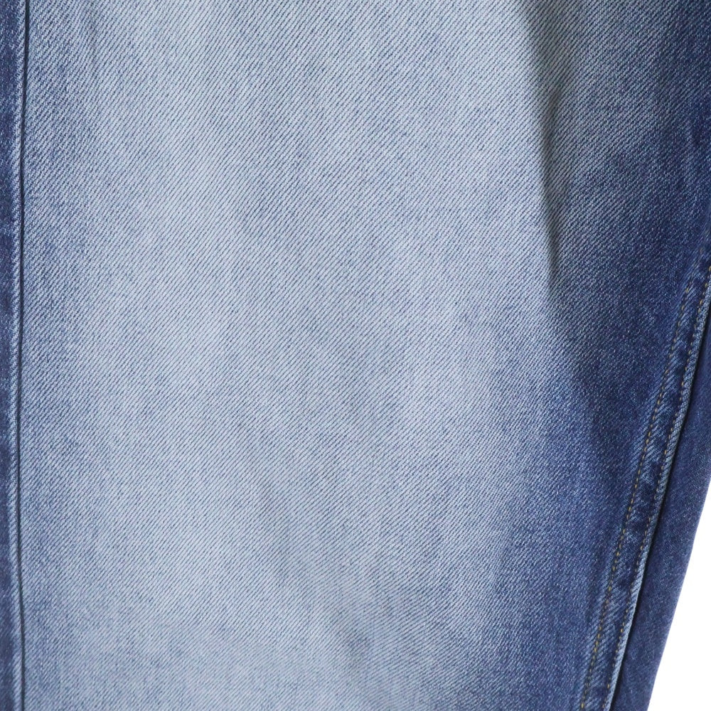 THE BLACK EYE PATCH(ブラックアイパッチ) B EMBLEM STANDARD FIT JEANS ロゴ刺繍 ストレートデニムパンツ インディゴ