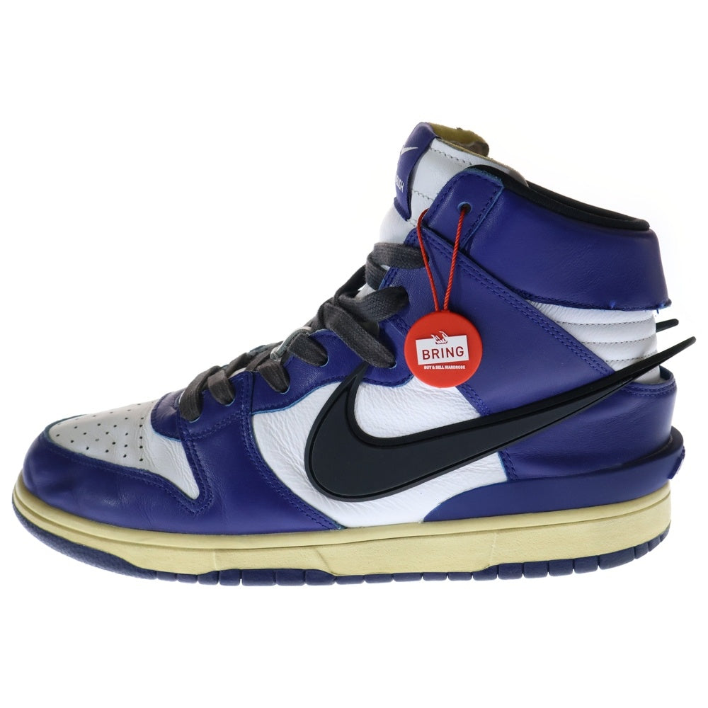 NIKE(ナイキ) ×AMBUSH DUNK HIGH DEEP ROYAL ×アンブッシュ ダンク ディープロイヤル ハイカットスニーカー ブルー/ホワイト US10/28cm CU7544-400