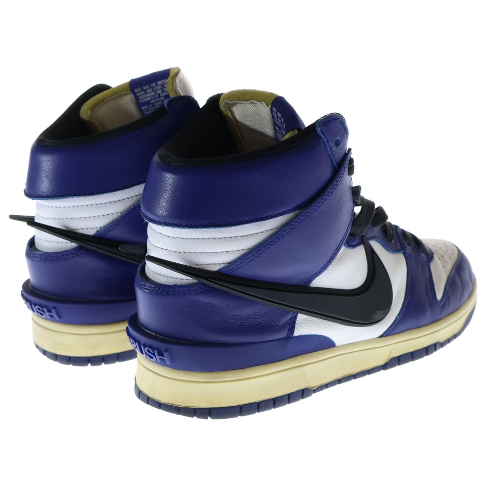 NIKE(ナイキ) ×AMBUSH DUNK HIGH DEEP ROYAL ×アンブッシュ ダンク ディープロイヤル ハイカットスニーカー ブルー/ホワイト US10/28cm CU7544-400