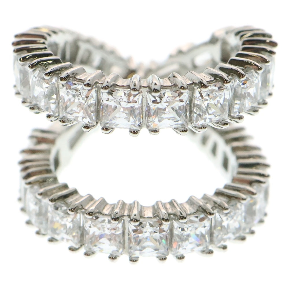 SWAROVSKI(スワロフスキー) Hyperbola ハイパーボラ ストーン入りインフィニティリング 指輪 5677629