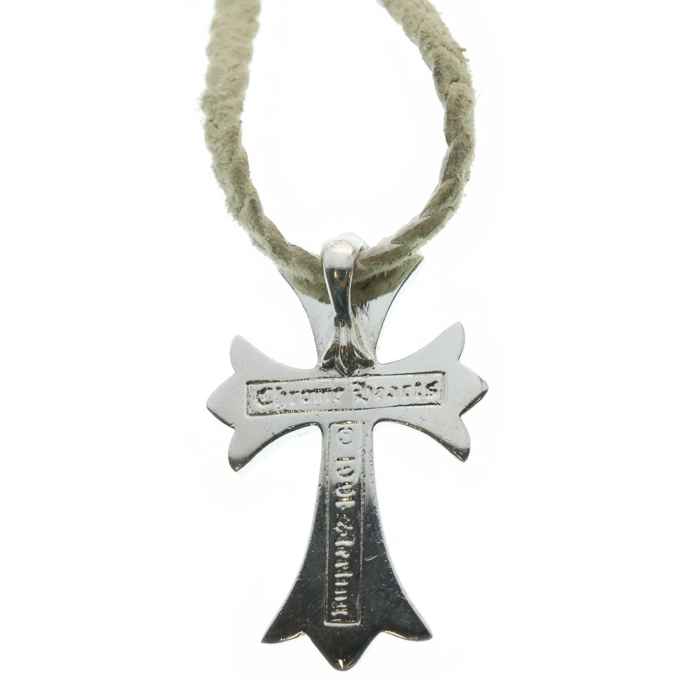 CHROME HEARTS(クロムハーツ) CH CRS SMLスモールCHクロス BC ボロチップブレイド ネックレス シルバー BCA220