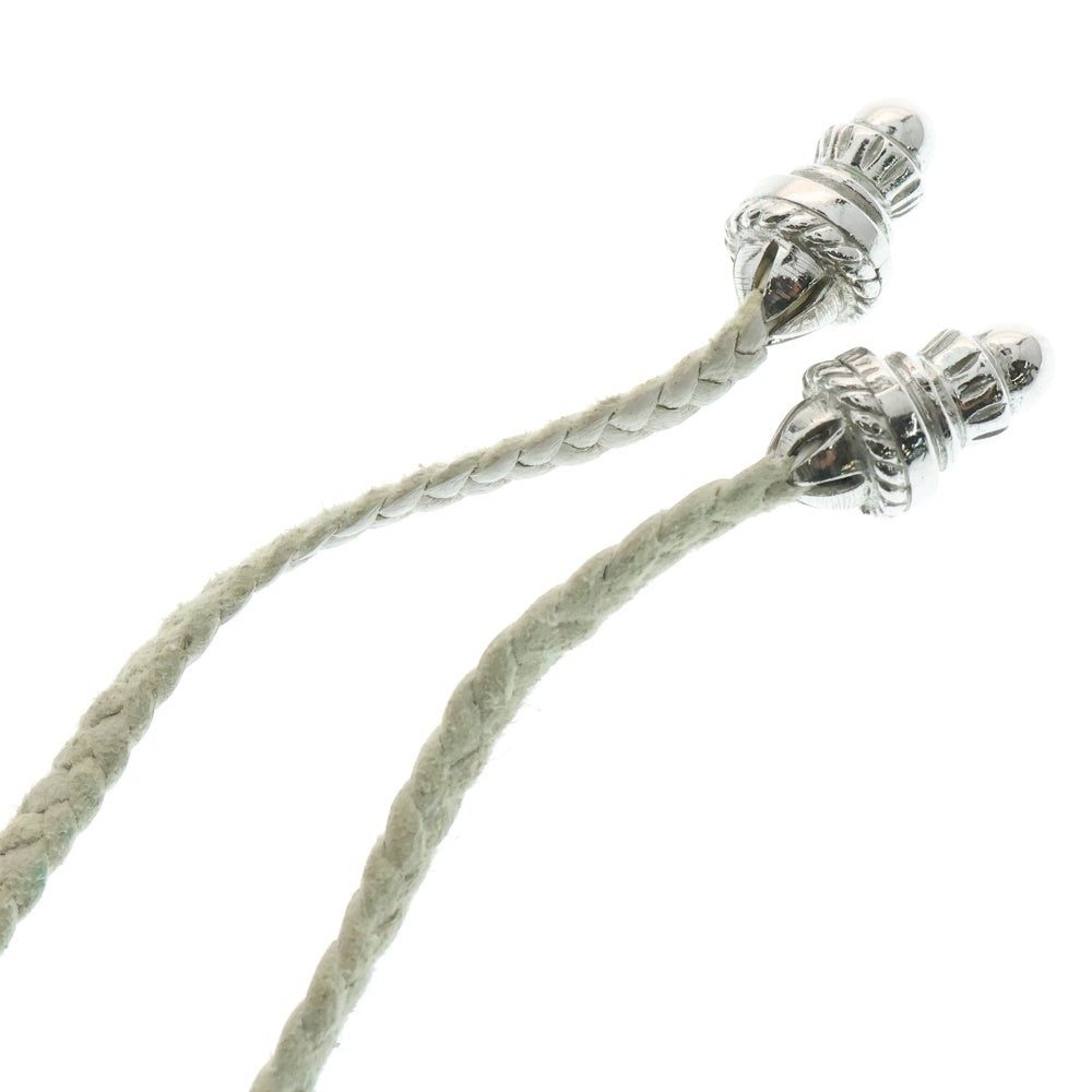 CHROME HEARTS(クロムハーツ) CH CRS SMLスモールCHクロス BC ボロチップブレイド ネックレス シルバー BCA220