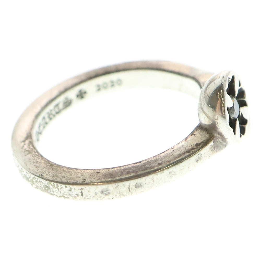 CHROME HEARTS(クロムハーツ) DBL NGTV CH PLS P/DIA ダブルネガティブ CHプラスリング PAVEダイヤ シルバー