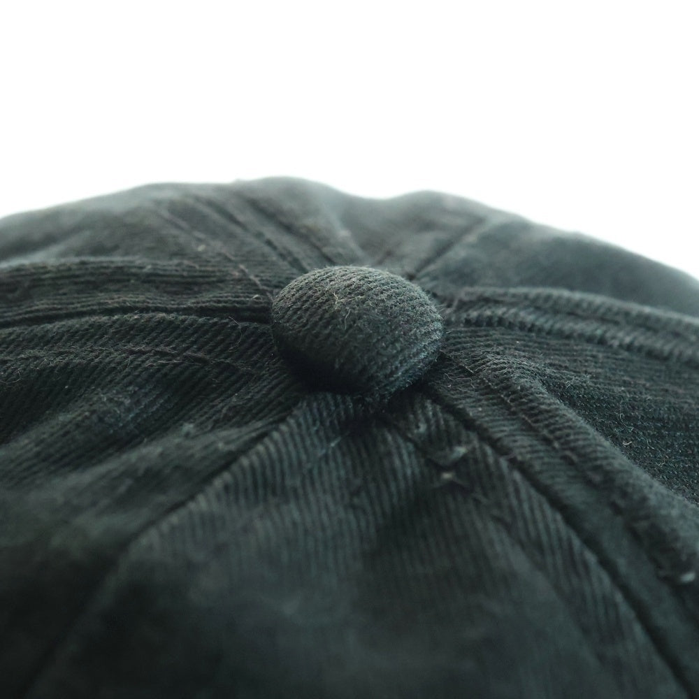 Palm Angels(パームエンジェルス) フロントロゴ刺繍キャップ ブラック PMLB003S19224013
