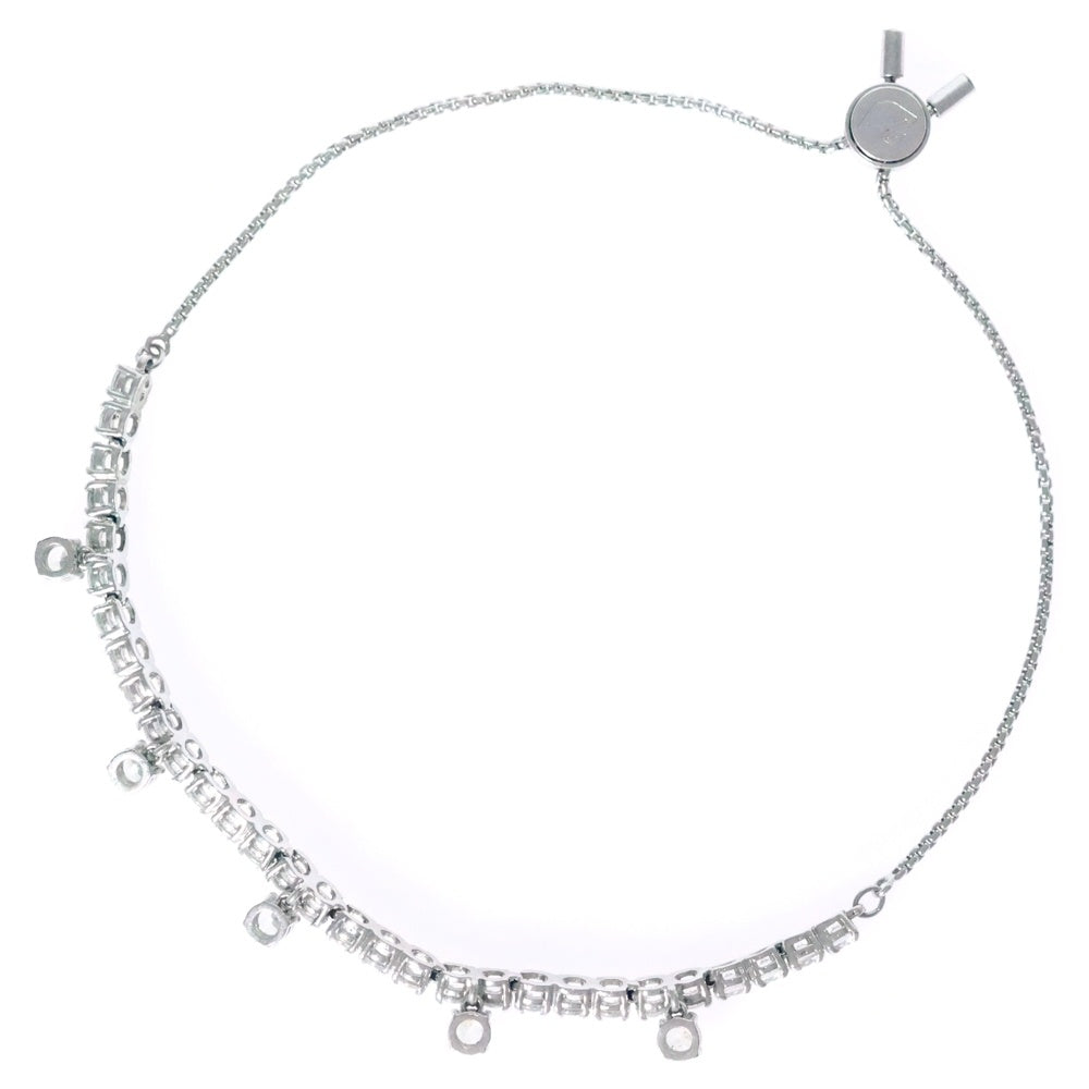 SWAROVSKI(スワロフスキー) SubtleDrops サブトルドロップス ストーン入りブレスレット シルバー
