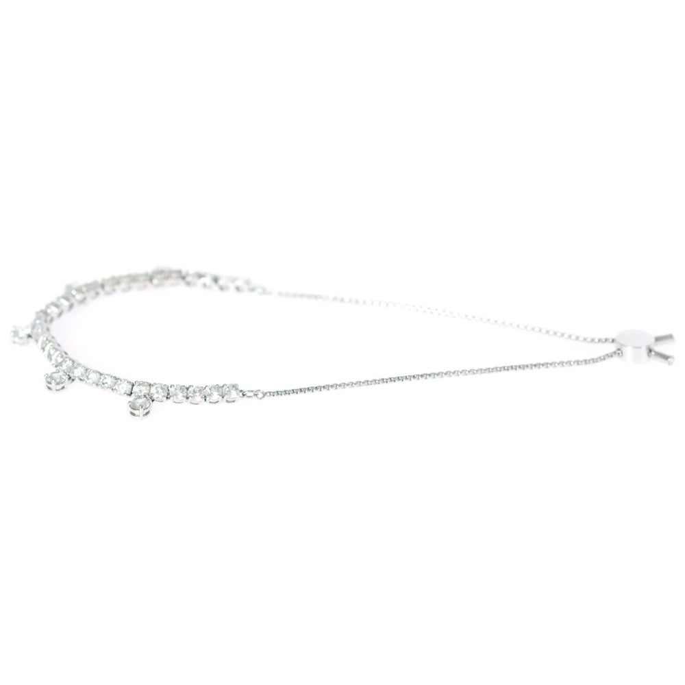 SWAROVSKI(スワロフスキー) SubtleDrops サブトルドロップス ストーン入りブレスレット シルバー