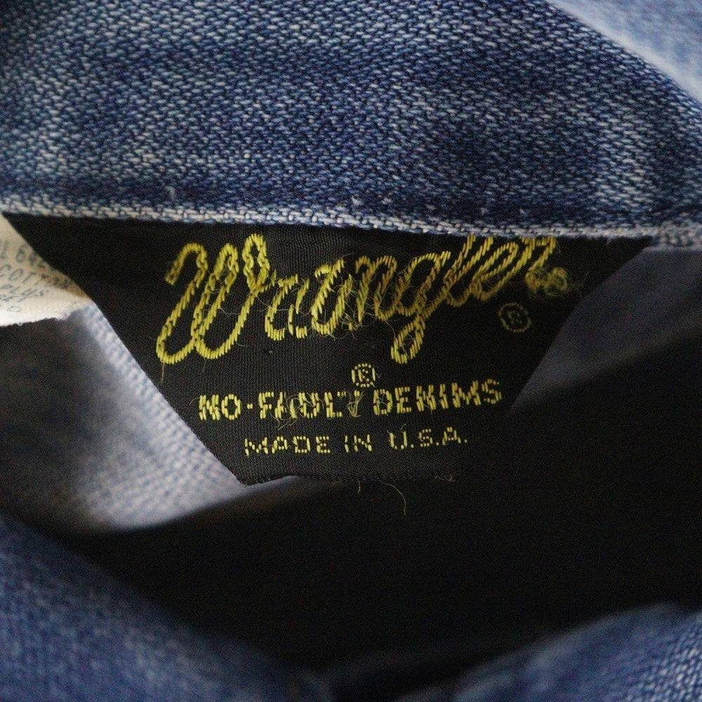 Wrangler(ラングラー) VINTAGE 70-80s 126MJ 4ポケットデニムジャケット インディゴ
