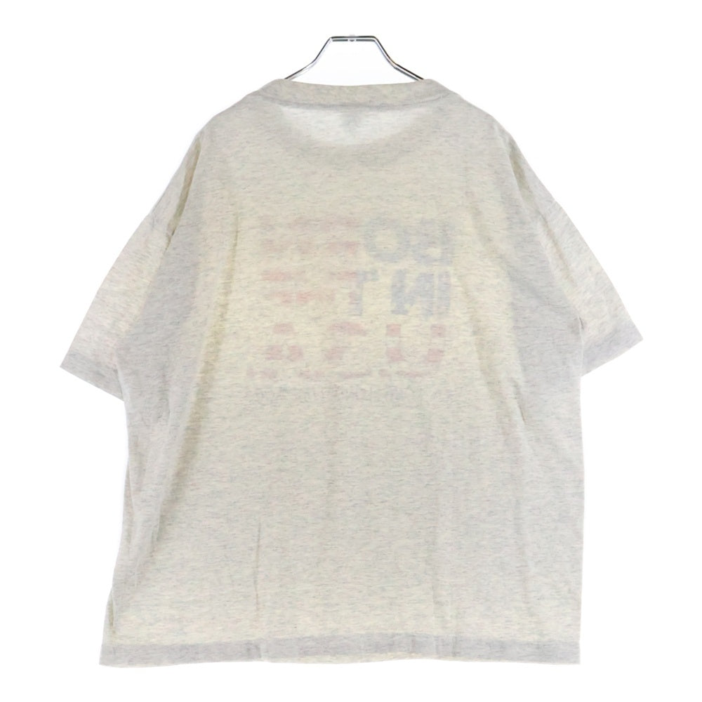VINTAGE(ヴィンテージ) 90s BORN IN THE USA クルーネック半袖Tシャツカットソー グレー