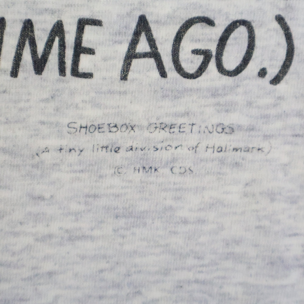 VINTAGE(ヴィンテージ) 90s BORN IN THE USA クルーネック半袖Tシャツカットソー グレー