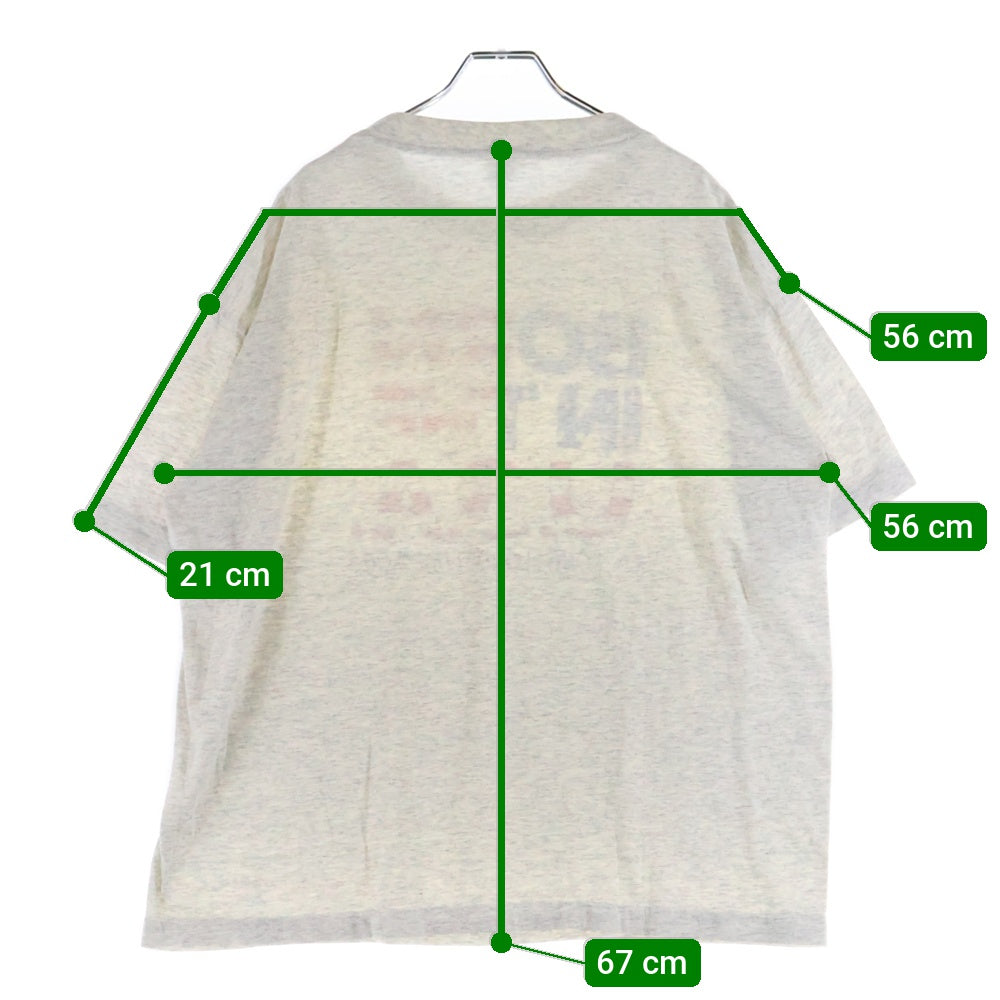 VINTAGE(ヴィンテージ) 90s BORN IN THE USA クルーネック半袖Tシャツカットソー グレー