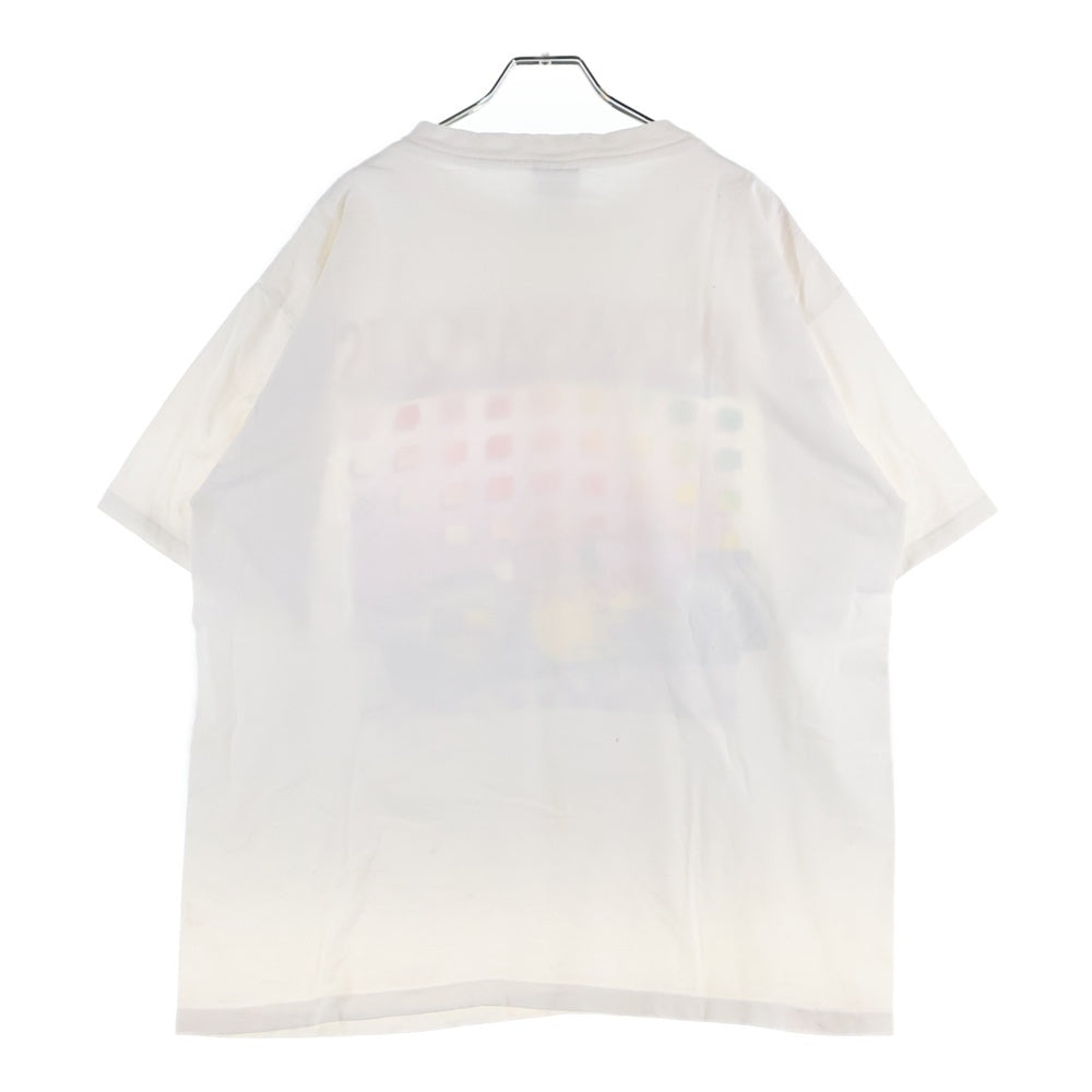 VINTAGE(ヴィンテージ) 90s INDIANAPOLIS フロントプリントクルーネック半袖Tシャツカットソー ホワイト