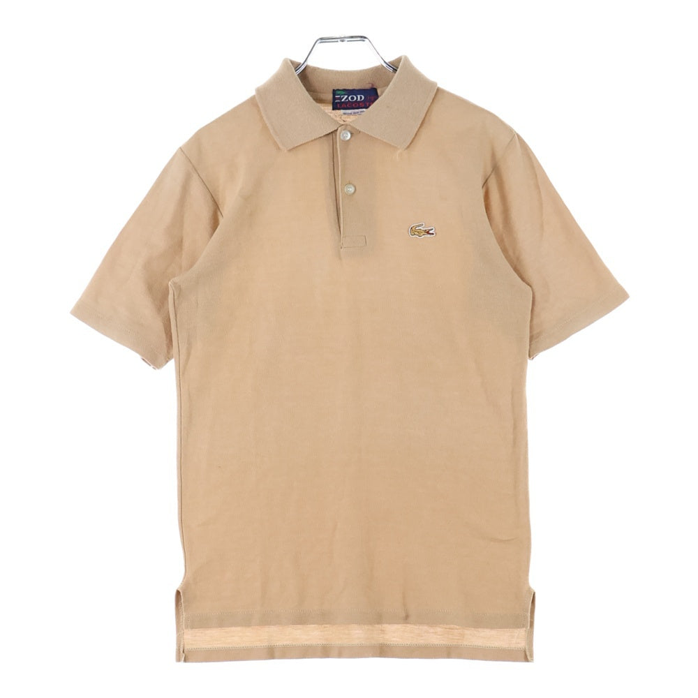 LACOSTE(ラコステ) VINTAGE 80s IZOD 半袖ポロシャツ レディース ブラウン
